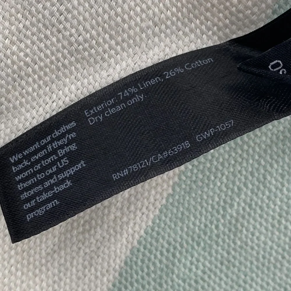 Eileen Fisher Oversized Linen & Cotton Scarf or Wrap in 